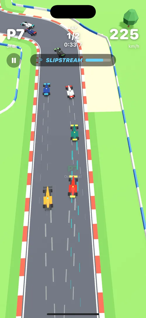 Pocket GP: catching the slipstream of a rival at Monza